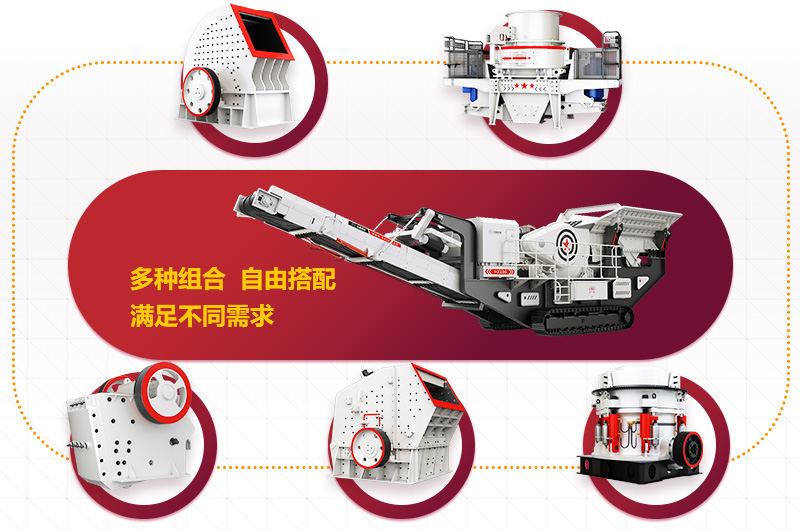 建筑垃圾破碎機各種機型搭載